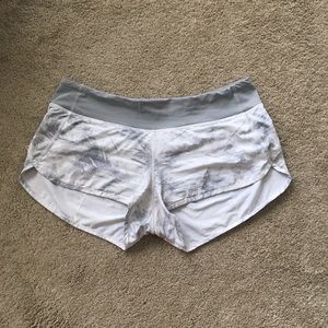 Lululemon White Shorts